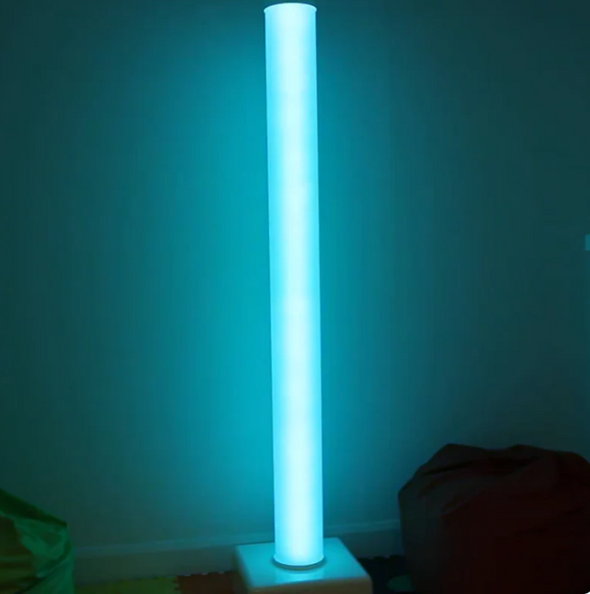 Interactive Chroma Tube- 15cm Diameter | 100-200cm Options | Waterless Tube  | Large Sensory