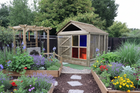 Sensory Colour Panel Sandpit Hut | Outdoor Learning | Sensory Play | Shed | Sensory Garden | Playground