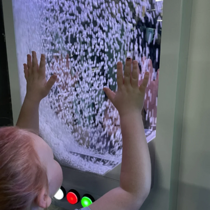 Interactive Snow-Scape - 90 cm x 50 cm | Interactive Sensory Panel | Sensory Room
