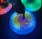 Light Up Liquid Tiles Set — Set of 3 Circle