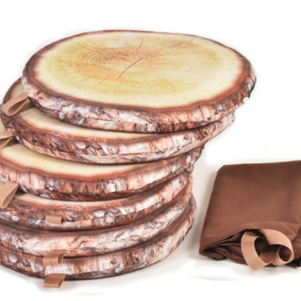 Forest School Sit Pads With Handle- Grass/Straw/Log/Assorted Colours options