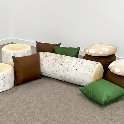 Woodland Walk Indoor/Outdoor Seating & Cushion Set