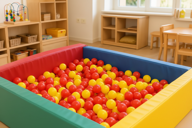 Soft Play Ball Pool Den Set