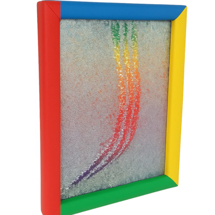 Sensory Flip Sequin Board Rainbow With Padded Frame- 2 Sizes/ Multiple Colours