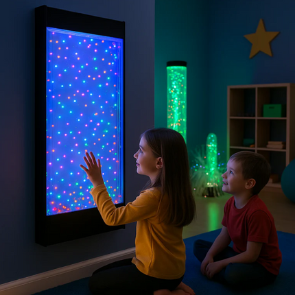 3ft Wall Hanging Glow Bead Cascade- 50 x 11 x 93cm + Optional Remote Cube