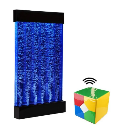 Remote Cube Controller for Bubble Tubes and Walls