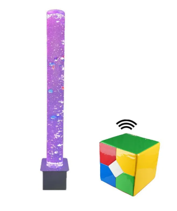 Sensory Bubble Colour Changing Tube- 2 Sizes - 120cm/150cm - Wireless Remote Controller Options