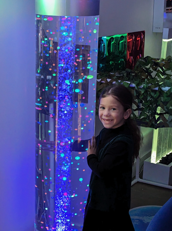 Extra Wide Sensory Bubble Tube- 5ft (150cm) + Optional Remote Cube/ Large Button Controller