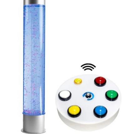 Extra Wide Sensory Bubble Tube- 5ft (150cm) + Optional Remote Cube/ Large Button Controller