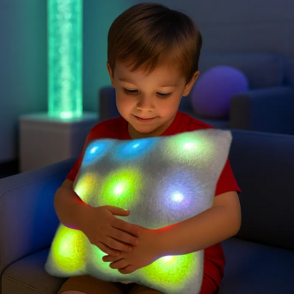 LED Light Up Sensory Cushion + Optional Blanket