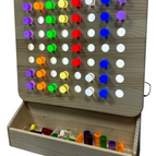 Wall Hanging Light Panel + Storage Tray