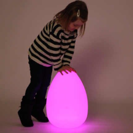 Sensory Egg Shaped Mood Light- Rechargeable- Small/Large