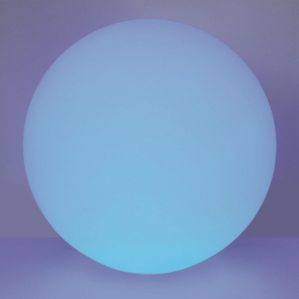 Round Sphere Colour Changing Sensory LED Mood Ball- Rechargeable-40cm/50cm Options