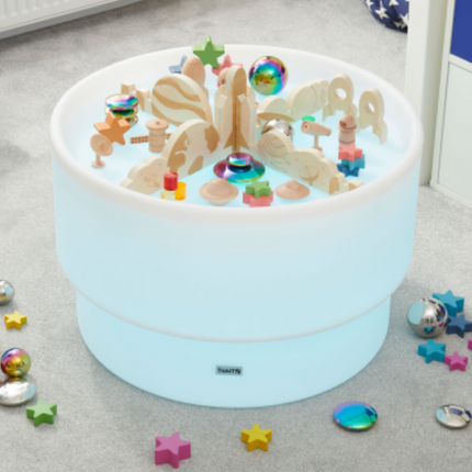 Tickit Sensory Colour Changing Mood Discovery Table- with Optional Themed Wooden Dividers