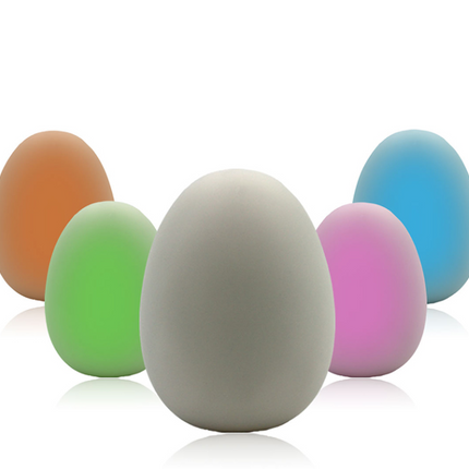 Sensory LED Colour Changing  Mini Mood Egg Night Lights- Single or Pack of 4