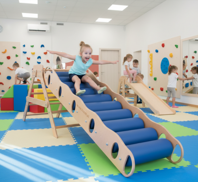 Large Sensory Integration Therapy Roller Slide- 350cm x 110cm x 80cm