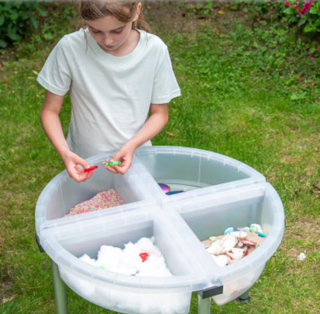 Quadrant Discovery Exploration Sensory Table Set - Clear or Coloured Option