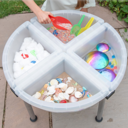 Quadrant Discovery Exploration Sensory Table Set - Clear or Coloured Option