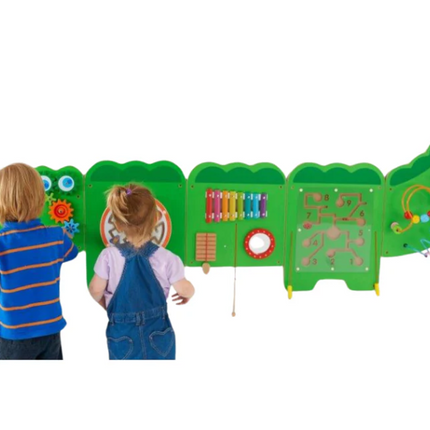 Crocodile Activity Wall Play Panel - 187cm x 59cm