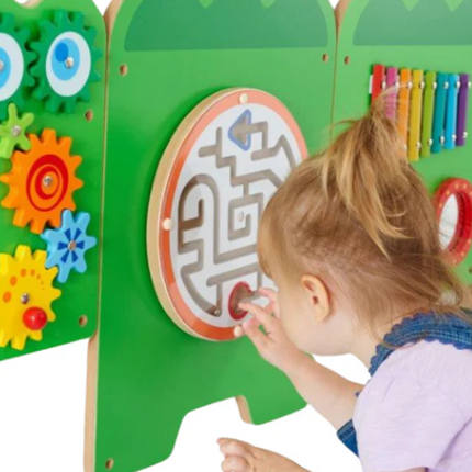 Crocodile Activity Wall Play Panel - 187cm x 59cm