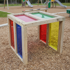 Sensory Light Tunnel Cube | Rainbow | Coloured Acrylic | Play Tunnel | Sensory Garden | Playground