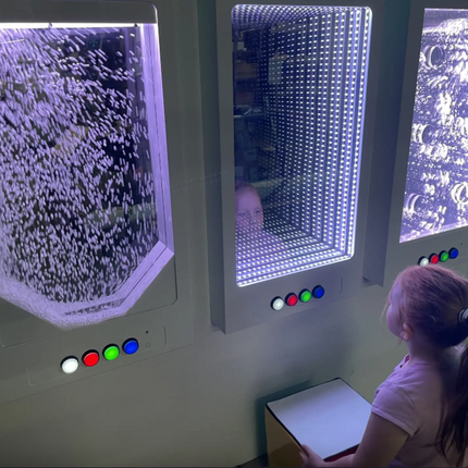 Interactive Snow-Scape - 90 cm x 50 cm | Interactive Sensory Panel | Sensory Room