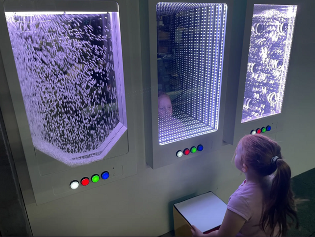 Interactive Snow-Scape - 90 cm x 50 cm | Interactive Sensory Panel | Sensory Room