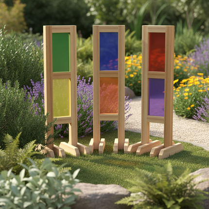Sensory Light Totem- Sensory Garden | Forest School | Outdoor Classroom | Nursery | Home
