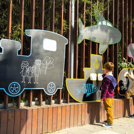 Themed Outdoor Chalkboards Pack x 5