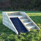 Wooden Early Years Outdoor Slide