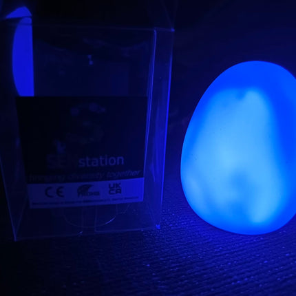 Sensory LED Colour Changing  Mini Mood Egg Night Lights- Single or Pack of 4