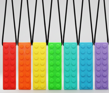 Brick Chew Necklace - Sensory Chewlery