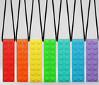 Brick Chew Necklace - Sensory Chewlery