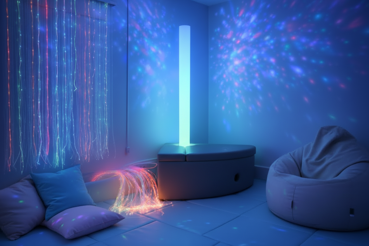 2 Piece - 180 cm LED Waterless Tube & Corner Padded Surround Storage S ...