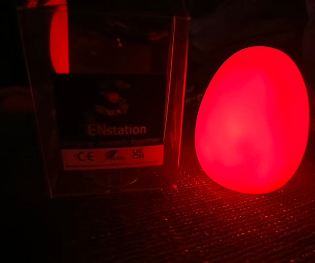 Sensory LED Colour Changing  Mini Mood Egg Night Lights- Single or Pack of 4