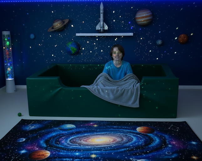 3ft Single Simple Sleeper Bed - PVC | Multiple Colour Options | Safe Sleeping | Safety Bed | Foam | Custom