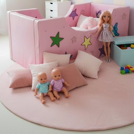 3ft Single Simple Sleeper Bed - PVC | Multiple Colour Options | Safe Sleeping | Safety Bed | Foam | Custom