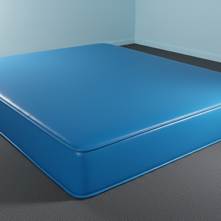 Waterproof PVC Mattress- Double Size | Wipe Clean | Fire Retardant | Multiple Colours | Safety Mattress