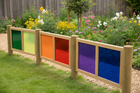 Sensory Rainbow Light Panels - Outdoor Learning | Sensory Garden | Forest School | Nursery | Visual