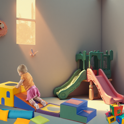 Soft Play Mirror Trail Centre Soft Play Set- Multiple Designs available