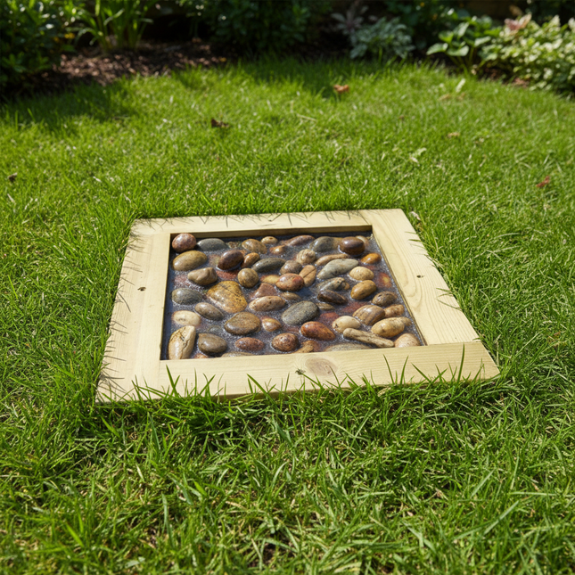 Sensory Tactile Panels- Set of 6 | 30 x 30cm per tile | Multiple Textures | Sensory Garden | Forest School | Playground