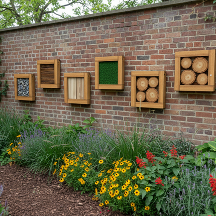 Sensory Tactile Panels- Set of 6 | 30 x 30cm per tile | Multiple Textures | Sensory Garden | Forest School | Playground