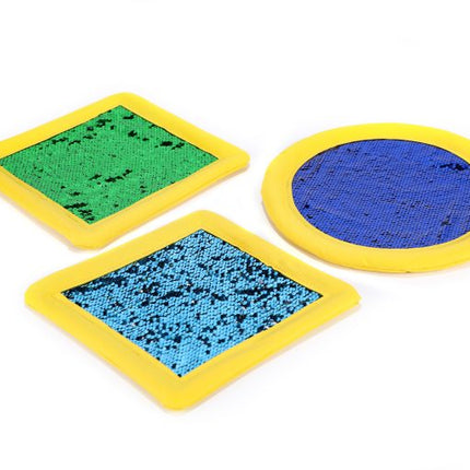 Set of 6 Large Sequin Shape Pads